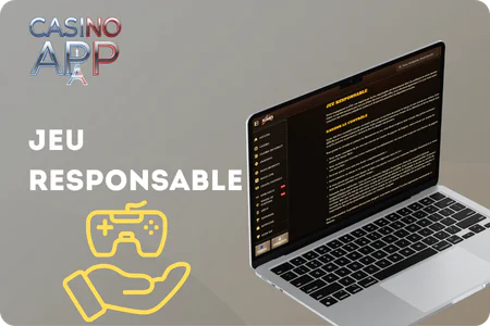 Jeu responsable outils contrôle Lizaro Casino France